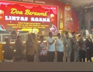 KPU Kabupaten Kediri Gelar Doa Bersama  Lintas Agama demi sukseskan pilkada 2024